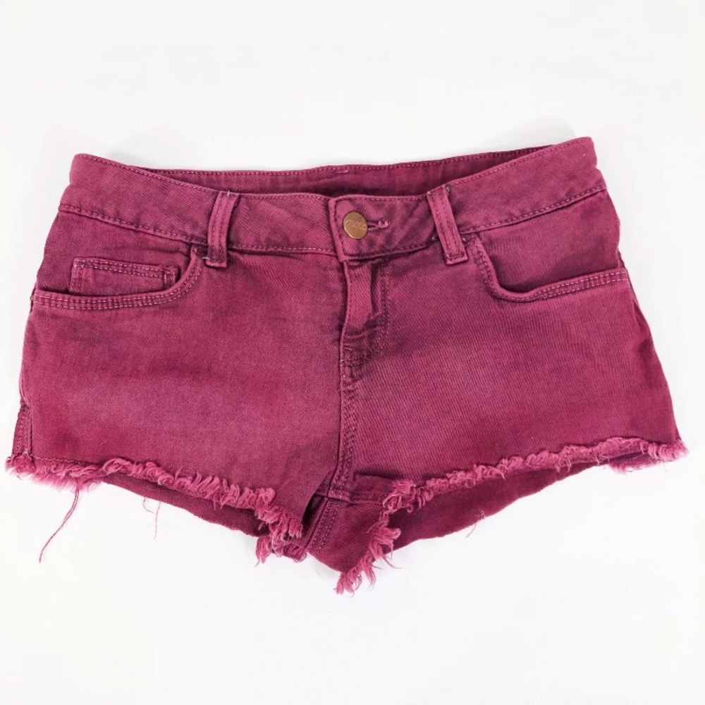 TopShop High Waisted Moto Shorts